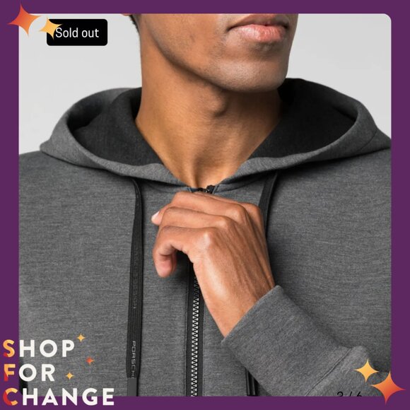Porsche Design Hooded Sweat Jacket (sold out) size small - Picture 10 of 10